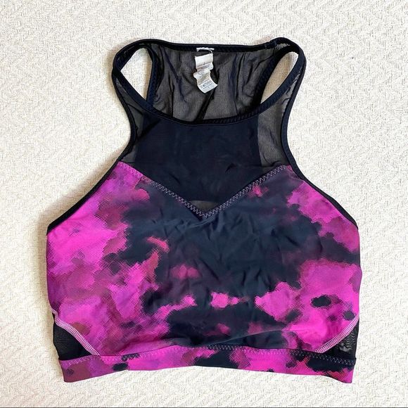 lululemon athletica Other - LULULEMON Purple and Black High-necked Swim Top - Size 6